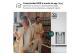 Frigorífico American Combi InstaView ™, Clasificación E, 638 L, Acero texturizado antihuellas