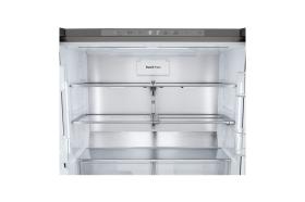 Frigorífico American Combi InstaView ™, Clasificación E, 638 L, Acero texturizado antihuellas