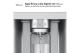 Frigorífico American Combi InstaView ™, Clasificación E, 638 L, Acero texturizado antihuellas