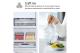 Frigorífico American Combi InstaView ™, Clasificación E, 638 L, Acero texturizado antihuellas