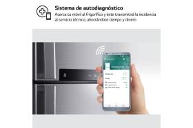 Frigorífico American Combi  Clasificación E , 641 L, Inox antihuellas
