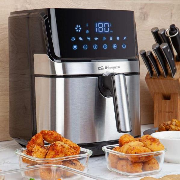 Orbegozo FDR 67 - Freidora de Aire 1700W 5.5L hasta 200ºC