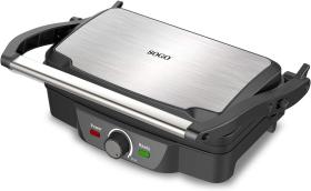 Sogo SAN-SS-7127 - Plancha Grill & Sandwichera 1600W 27x15 cm Antiadherente