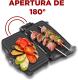 Sogo SAN-SS-7127 - Plancha Grill & Sandwichera 1600W 27x15 cm Antiadherente