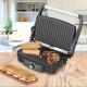 Sogo SAN-SS-7127 - Plancha Grill & Sandwichera 1600W 27x15 cm Antiadherente