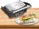 Sogo SAN-SS-7127 - Plancha Grill & Sandwichera 1600W 27x15 cm Antiadherente