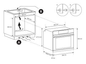 Candy fmbc a825s e0 horno multifunción con vapor wifi clase a+ negro (2)