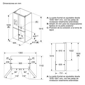 Kf96dpxea 4242003931172 planos de instalación 1