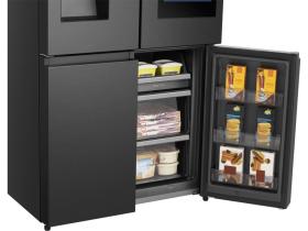 RQ760N4IFE – Frigorífico Americano 4 Puertas, Clase E, 577L, Negro