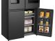 RQ760N4IFE – Frigorífico Americano 4 Puertas, Clase E, 577L, Negro