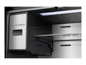 RQ760N4IFE – Frigorífico Americano 4 Puertas, Clase E, 577L, Negro