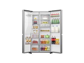 RS818N4TIE1 – Frigorífico Americano Side By Side, Clase E , 632L, Inox
