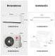 Lg aire dimensiones instalacion