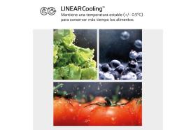 Frigorífico American Combi InstaView ™ ancho 83cm, Clasificación E, 508 L, Acero texturizado antihuellas