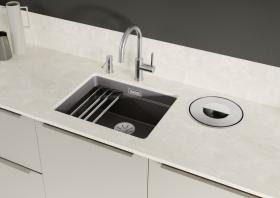 Blanco ETAGON 500-U SILGRANIT gris volcan