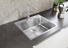 Blanco SOLIS 500-IF/A Stainless steel acabado cepillado