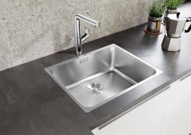 Blanco SOLIS 400-IF Stainless steel acabado cepillado