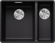Blanco SUBLINE 340/160-F SILGRANIT negro