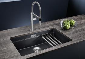 Blanco ETAGON 700-U para colores de complementos Stainless steel brillo