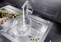 Blanco DIVON II 5 S-IF Stainless steel brillo