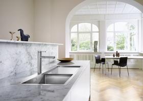 Blanco CLARON 500-IF/A Durinox Stainless steel brillo