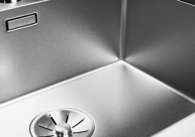 Blanco CLARON 500-IF/A Durinox Stainless steel brillo