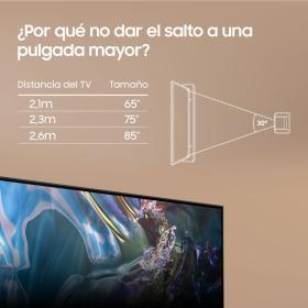 Samsung Q60D - Televisor QLED 4K 127cm 50 pulgadas Smart TV 2024