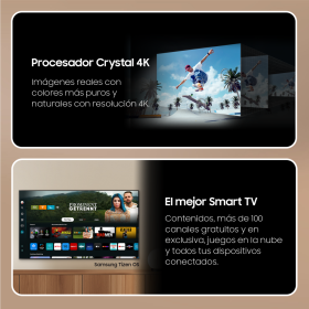 TV DU8505 Crystal UHD 55” 4K Smart TV 2024