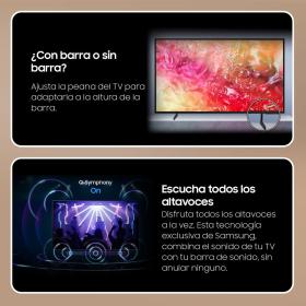 TV DU8505 Crystal UHD 55” 4K Smart TV 2024