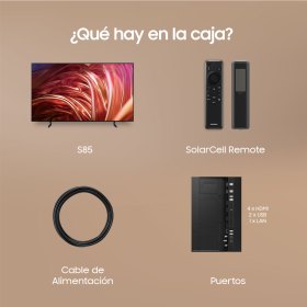 Samsung S85D - Televisor OLED de 77 pulgadas 4K Smart TV con IA