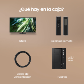 Samsung QN90D - Televisor Neo QLED de 85 pulgadas 4K Smart TV