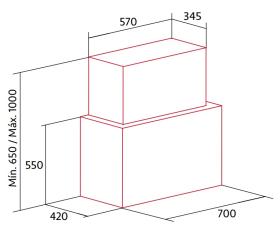 Cube glass eco 70 bk 02