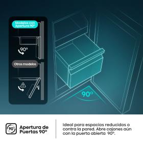 FT3K310SEWE – Congelador 1 Puerta De Libre Instalación Kitchen Fit, Clase E, Capacidad 312L, Color Blanco