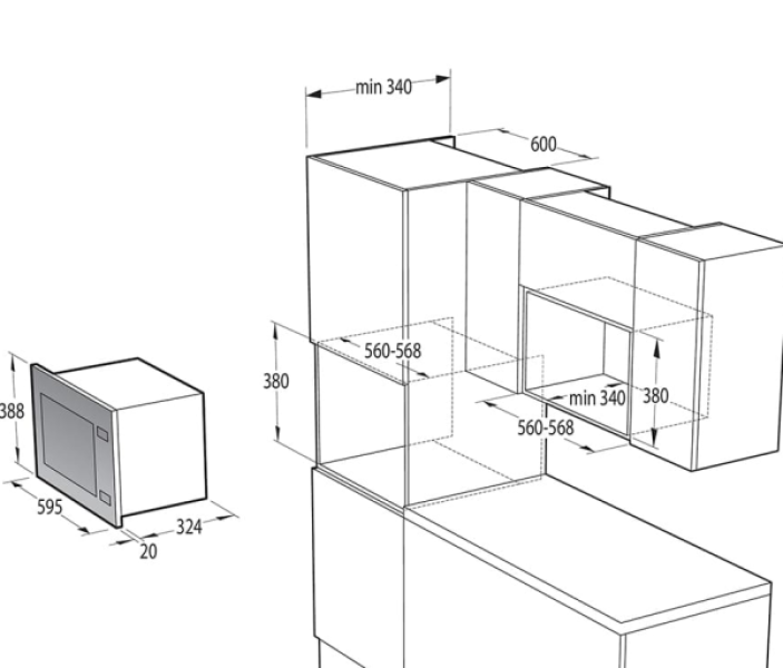 Bim320g41x microondas integrable 01