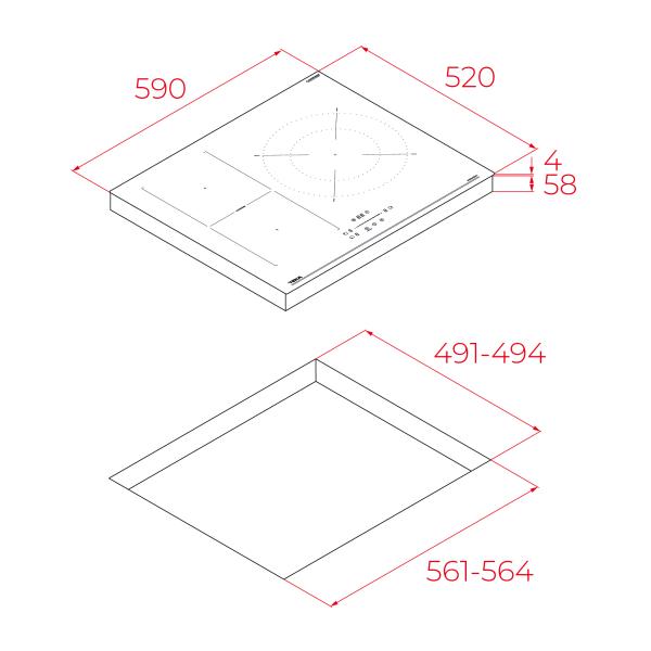 Ibf 63210 ssm bk drawing 1
