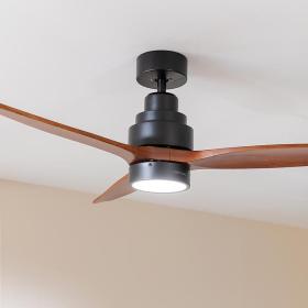 Ventilador de techo energysilence aero 5300 blackwood design cmyns9 7