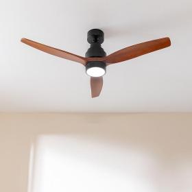 Ventilador de techo energysilence aero 5300 blackwood design eg1qgo 4