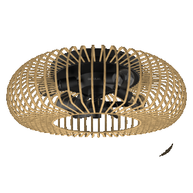 Energysilence lampaero 600 natural lightwood 6503tb 2