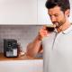 Cremmaet compactccino connected black silver d8ubjw 8