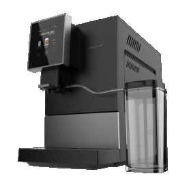 Cremmaet compactccino connected black silver pfcl8x 3