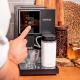 Cremmaet compactccino connected black silver wu83e4 6