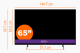65 sony bravia x85l 000
