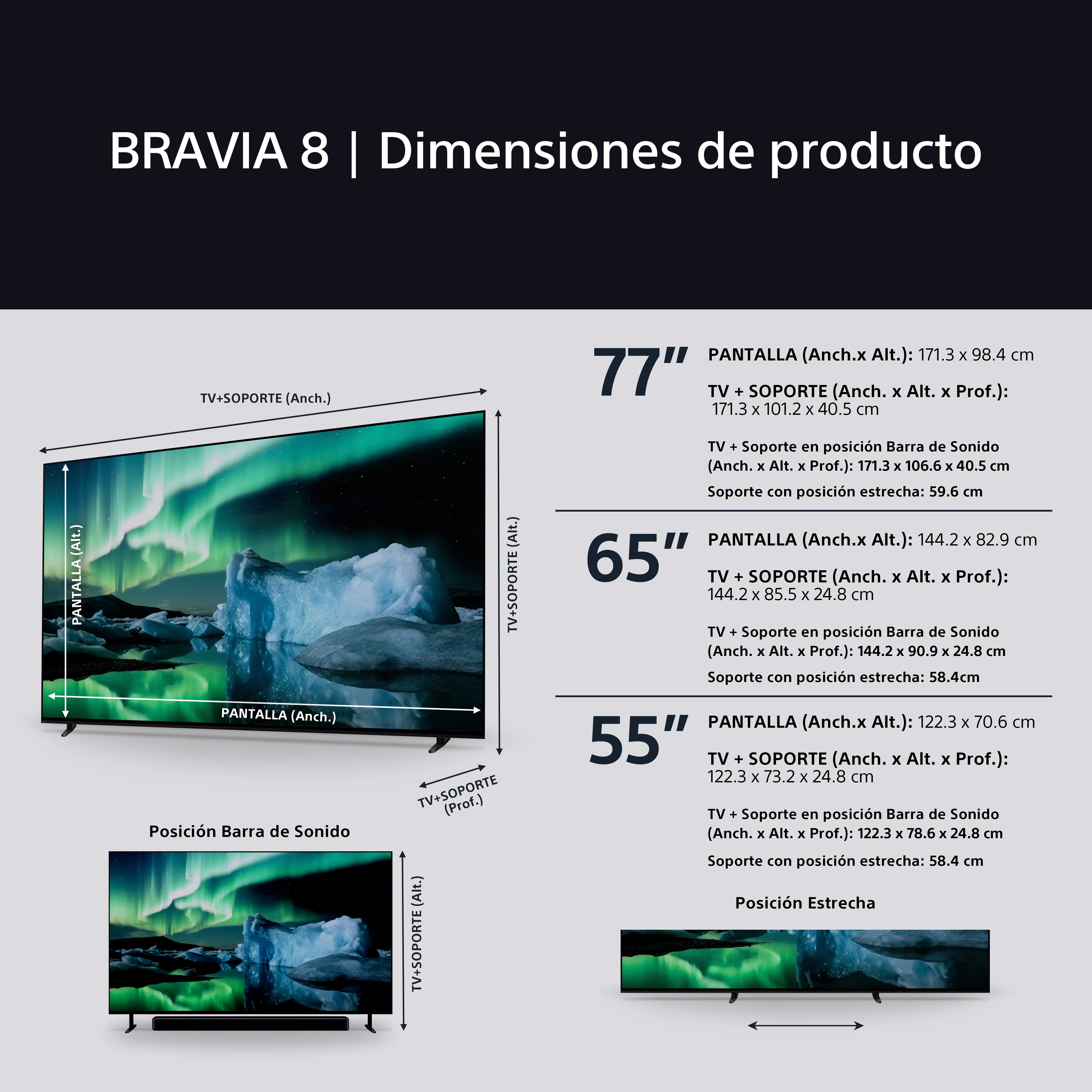 23 product dimensions es