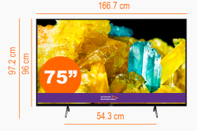 Sony K75XR90PAEP - Televisor QLED Mini LED de 75 pulgadas 120 Hz ...
