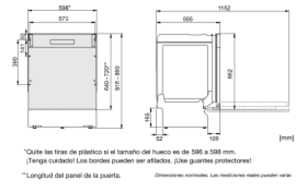 Hisense hv16d5 medidas