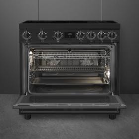 Cocina de Inducción Placa 90x60 cm Estética Clásica Smeg C91IEA2