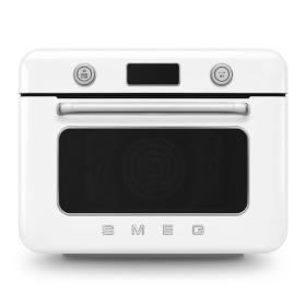 Horno de vapor combinado de sobremesa Blanco, Brillante 50's Style Estética Smeg COF01WHEU