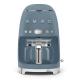 Cafetera de goteo Azul Tormenta Estética 50's Style Smeg DCF02SBMEU