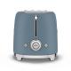 Tostadora 2x2 Azul Tormenta, Mate 50's Style Smeg TSF01SBMEU