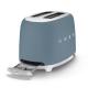 Tostadora 2x2 Azul Tormenta, Mate 50's Style Smeg TSF01SBMEU